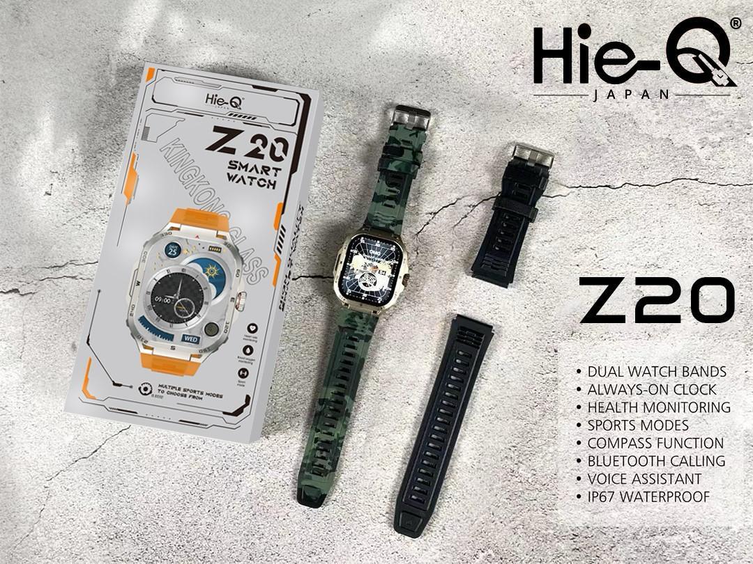 Hie-Q Z20 King Kong Smart Watch | Buy in Dubai UAE | Rugged Sports Watch | Heart Rate | SpO2 | Multiple Sport Modes