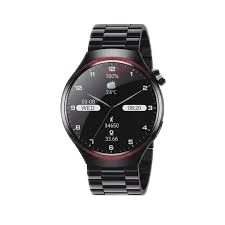 WISME WS-X2 Smart Watch | Buy in Dubai UAE | Round Display | Bluetooth Call | Heart Rate | Steel Strap | 3+1 Set