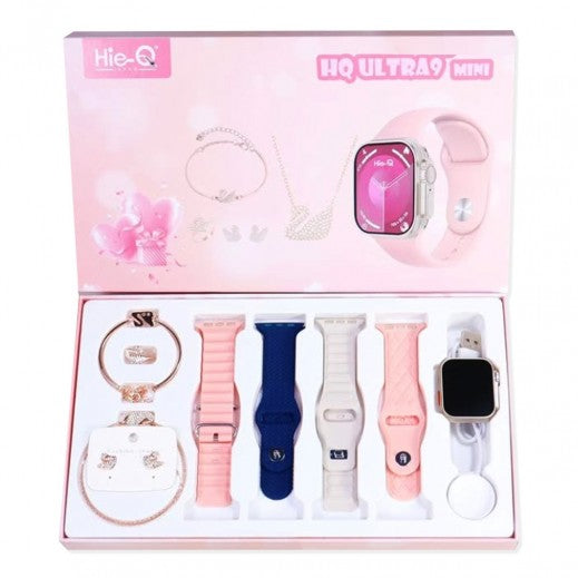 Hie-Q HQ10 Mini 2 Smart Watch | Buy in Dubai UAE | Super AMOLED | Bluetooth Call | Heart Rate | Deluxe Gift Edition